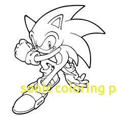 230x230 Sonic Coloring Pages With 21 Sonic The Hedgehog Coloring Pages