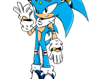 440x330 Sonic Style Coloring Pages