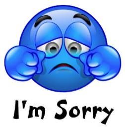 252x260 I M Sorry Clipart