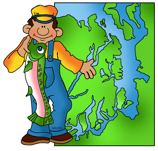 648x622 Landforms Clip Art By Phillip Martin, Puget Sound