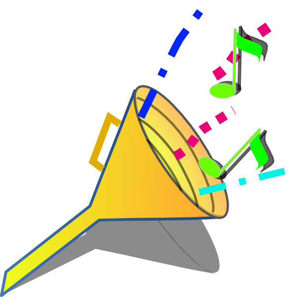 582x599 Sound Clip Art