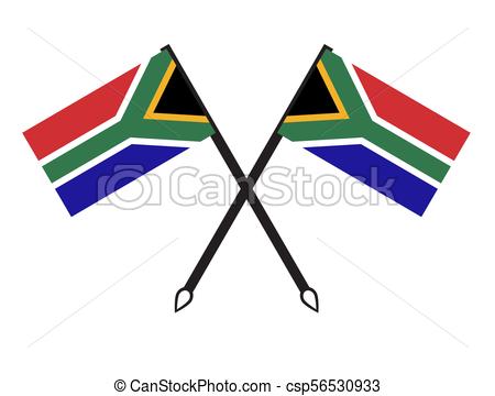 450x360 South Africa Flag Vectors
