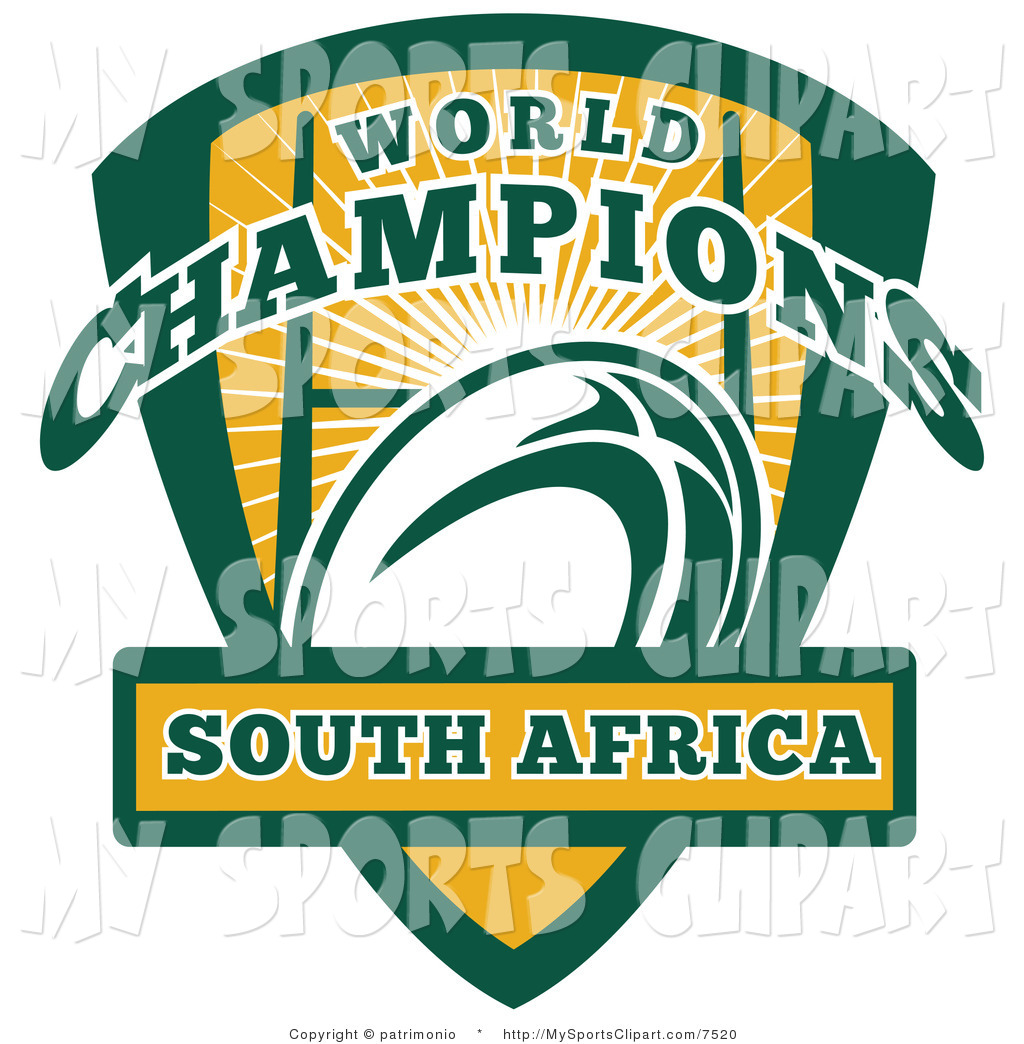 1024x1044 Sports Clip Art Of A South Africa Rugby Shield By Patrimonio