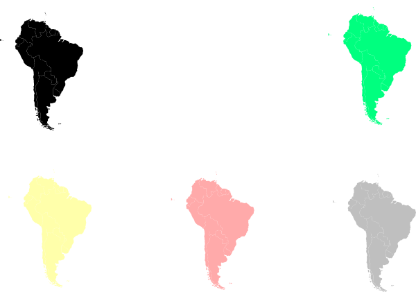 600x421 South America Map Clip Art