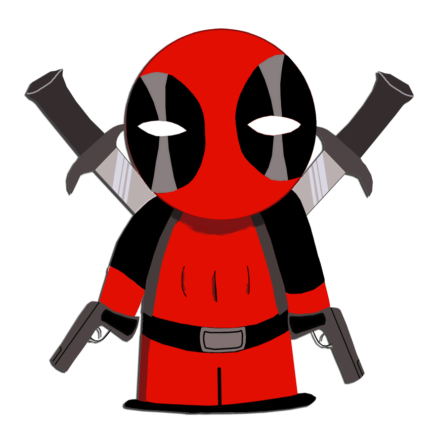 864x868 Deadpool South Park Style By Dimebagsdarrell