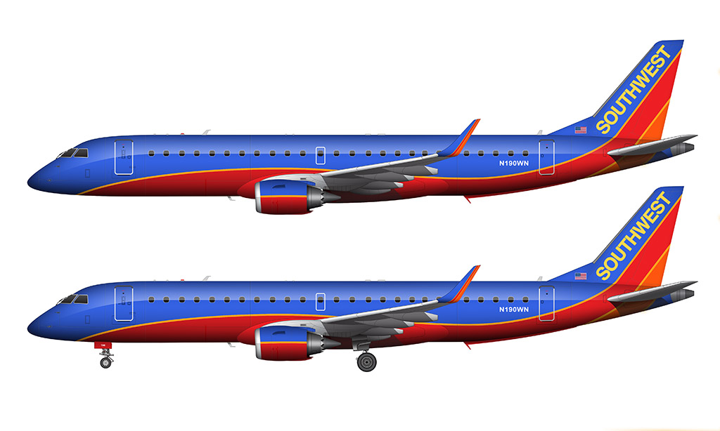 1024x614 Airplane Clipart Southwest