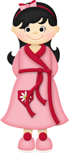 227x500 Jss Squeakyclean Girl 4.png Pijamada Clip Art