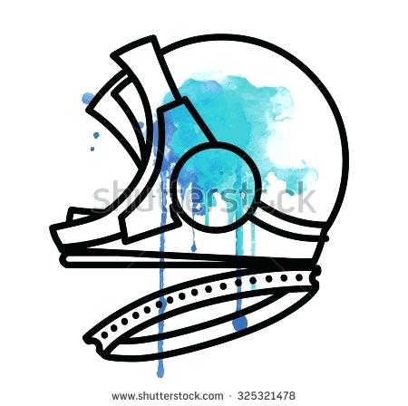 450x448 Space Helmet Clip Art Astronaut Spacesuit Helmet Outline Vector