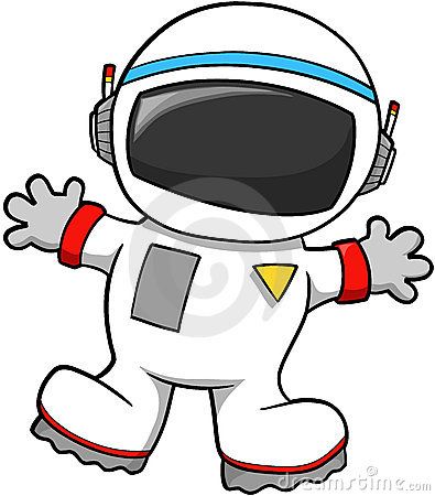 395x450 Fancy Astronaut Helmet Clipart