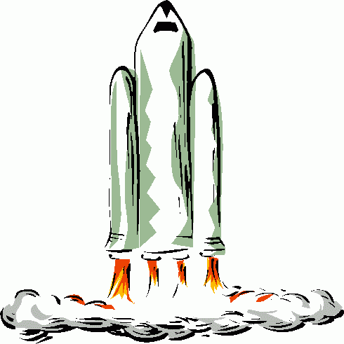 490x491 Space Shuttle Clip Art