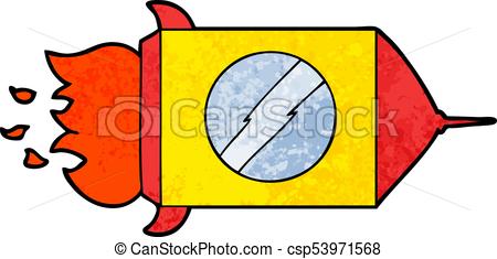 450x235 Cartoon Space Rocket Clip Art Vector