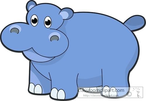 500x346 Hippopotamus Pictures Free Hippo And Free Space For Your Text