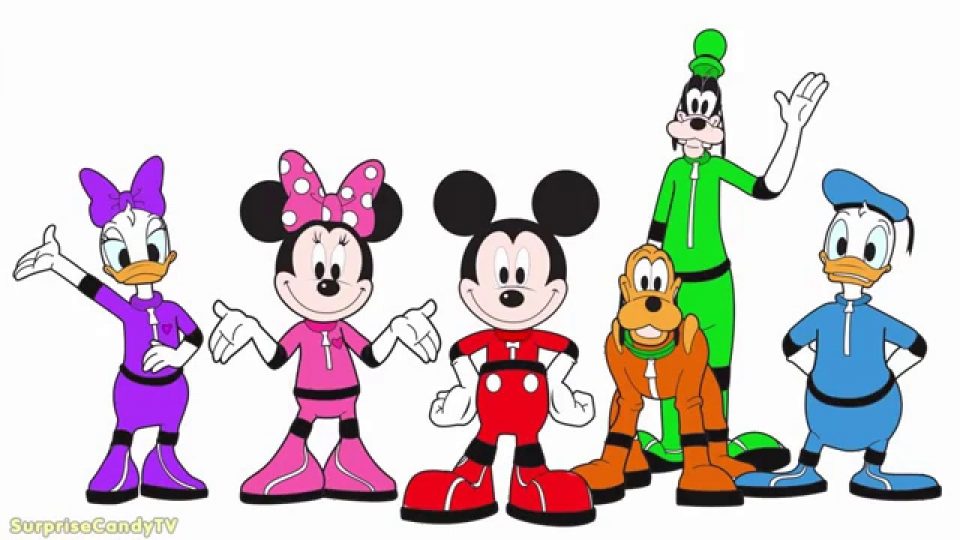 960x540 Mickey Mousese Space Adventure Coloring Pages For Kids Youtube