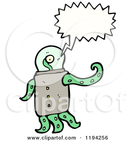 450x470 Cartoon Of A Space Alien In A Flying Saucer Thinking