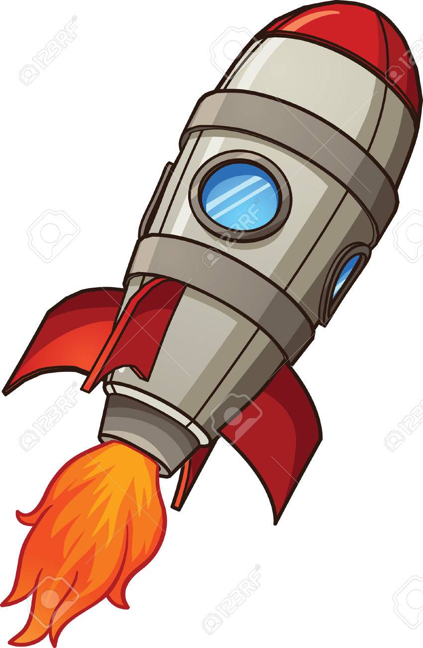 850x1300 Grand Rocket Ship Clipart Clip Art At Clker Com Vector Online