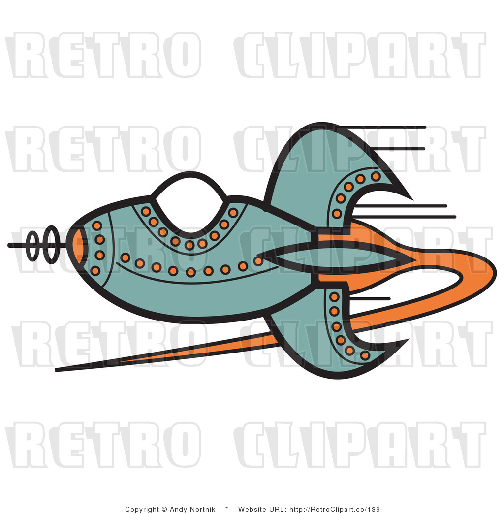 1024x1044 Royalty Free Retro Vector Clip Art Of A Space Rocket By Andy