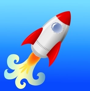 295x300 Nasa Rocket Ship Clip Art