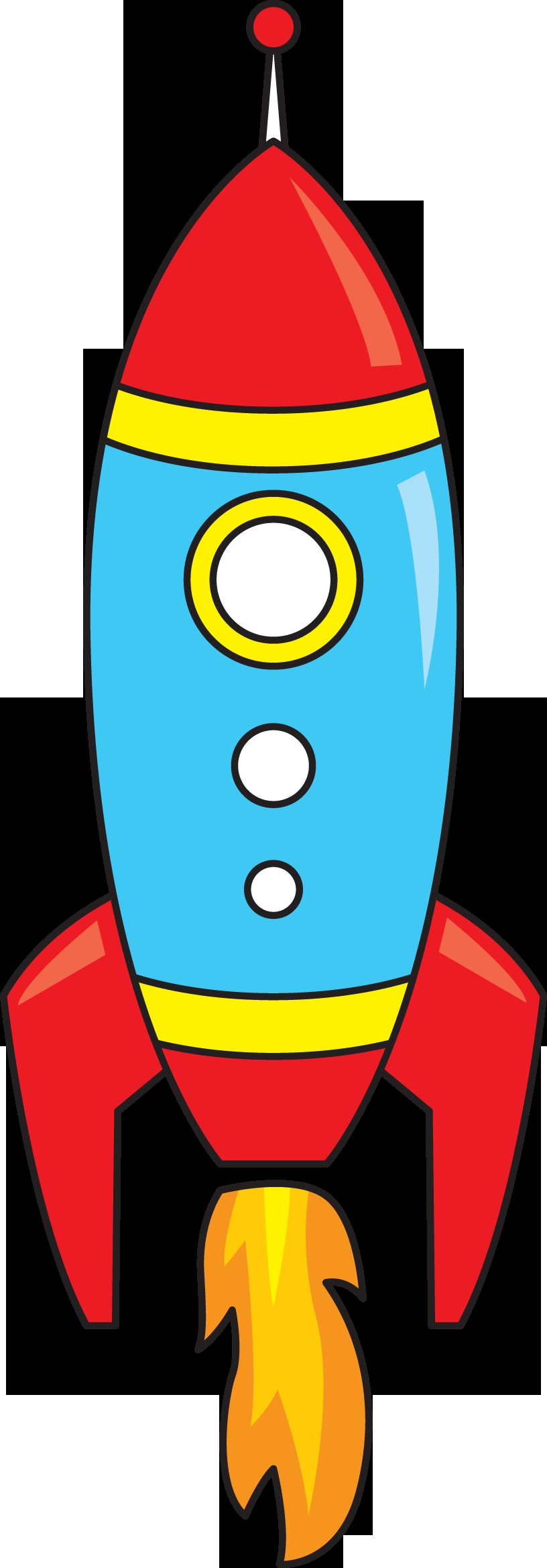816x2338 New Rocket Ship Clipart Collection