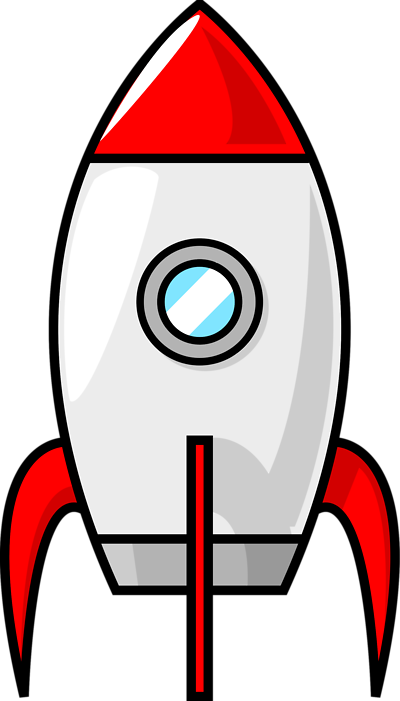 400x701 Space Ship Clipart