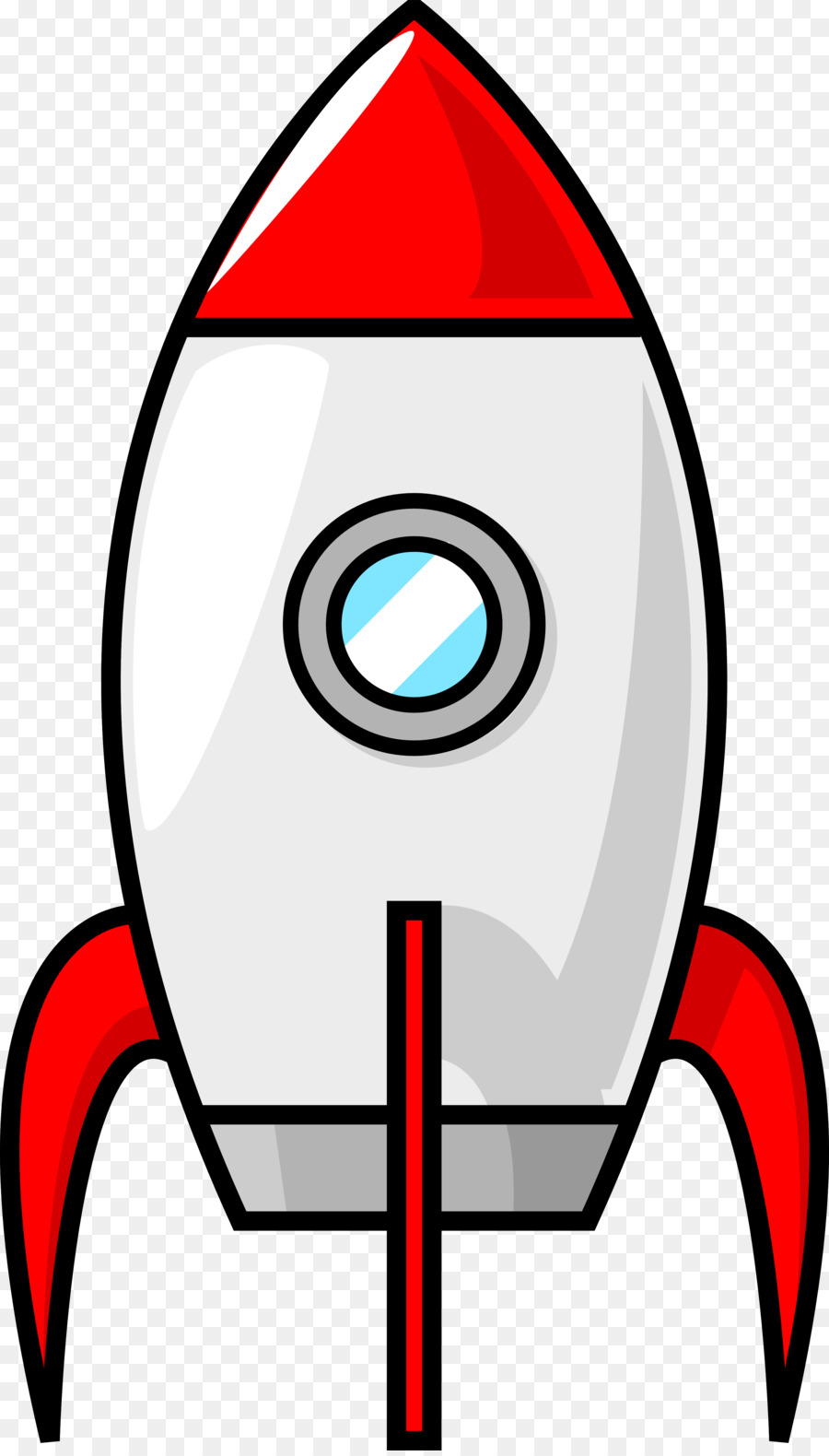 900x1580 Rocket Cartoon Spacecraft Clip Art