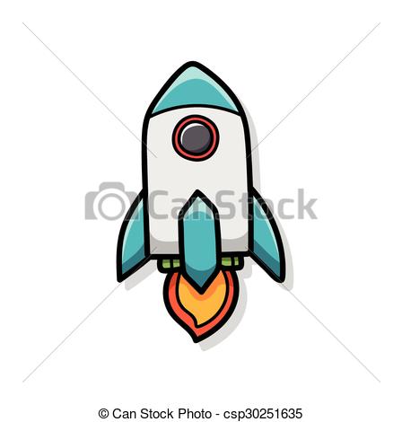 448x470 Spaceship Doodle Vectors