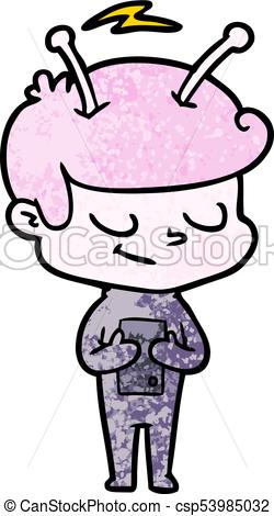 250x470 Friendly Cartoon Spaceman Vectors