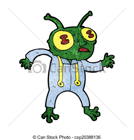 449x470 Cartoon Alien Spaceman Vectors