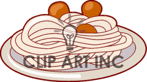 300x168 Pasta Clip Art Black And White Clipart Panda