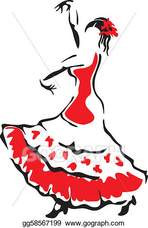 305x470 Collection Of Spanish Flamenco Clipart High Quality, Free