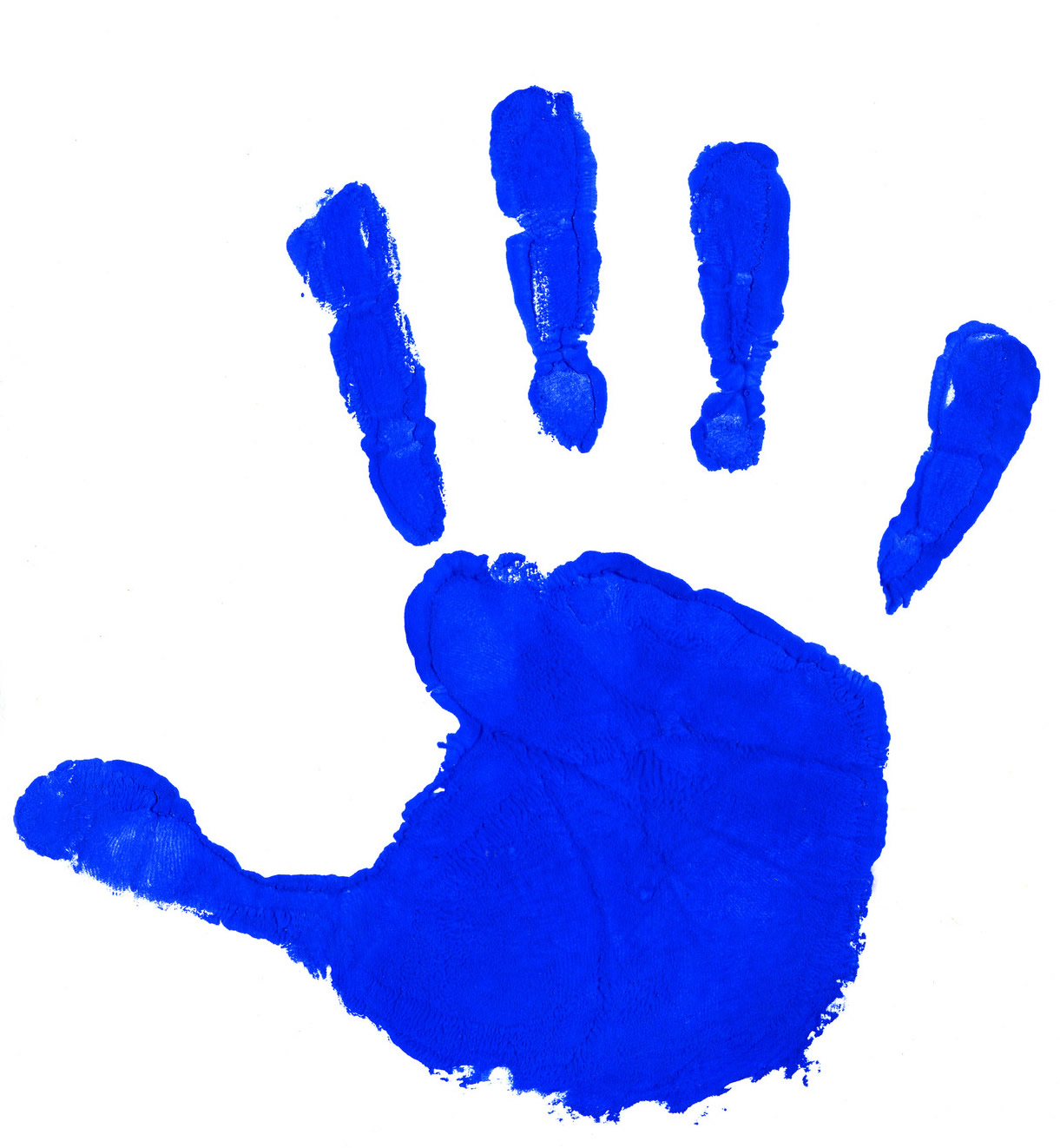 1221x1322 Handprint Outline 3 Clipart