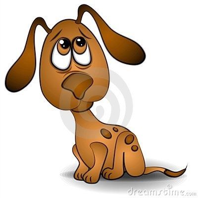 400x400 Inspirational Sad Dog Clipart