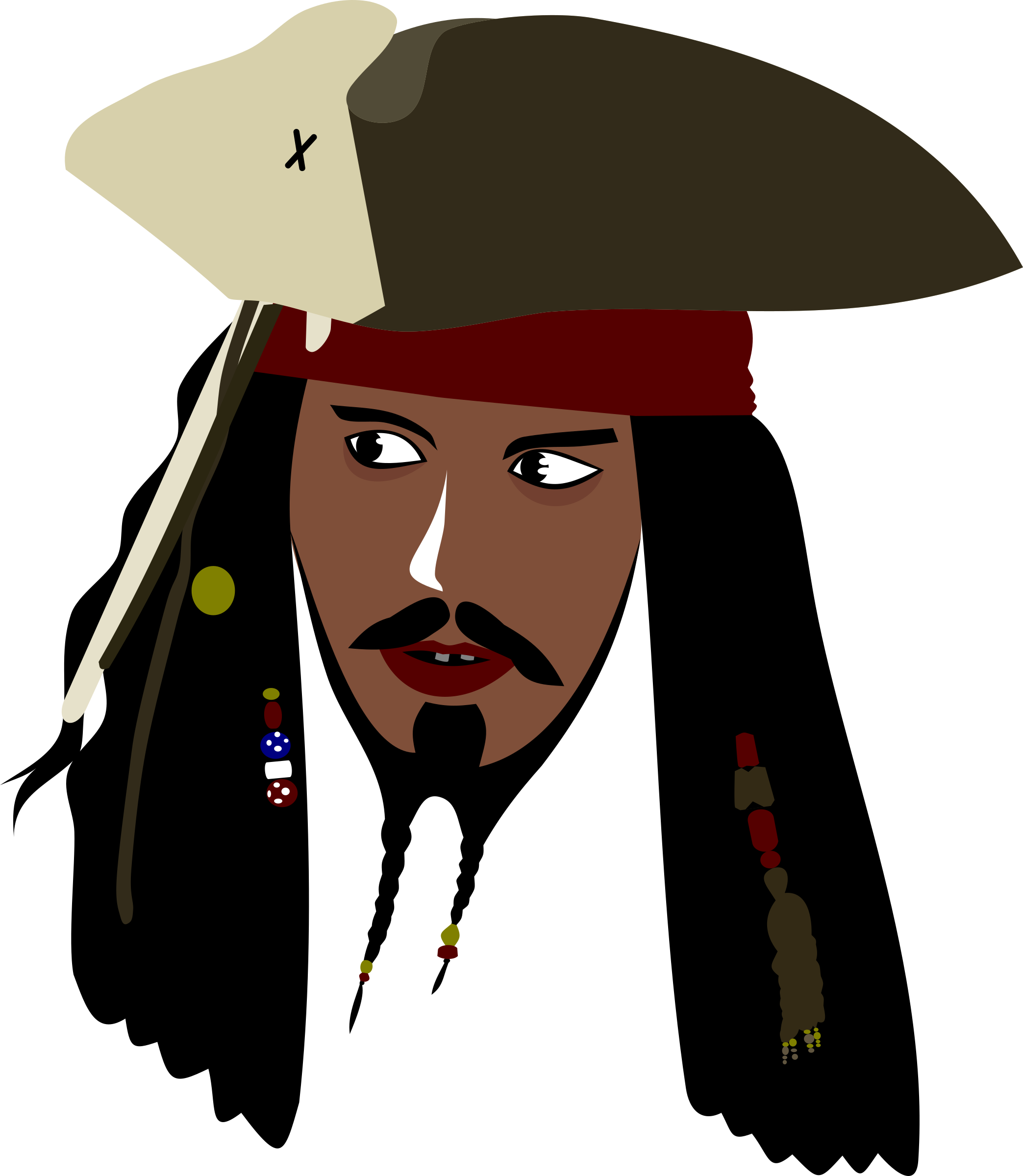 2087x2400 Captain Jack Sparrow Icons Png