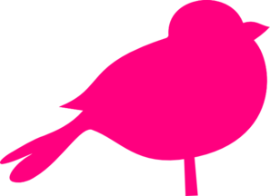 297x216 Pink Sparrow Clip Art