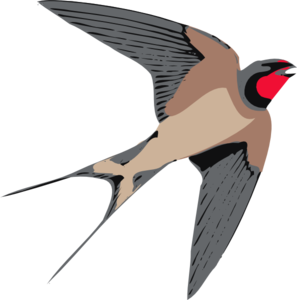 297x300 Sparrow Clip Art