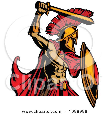 450x470 Spartan Clipart