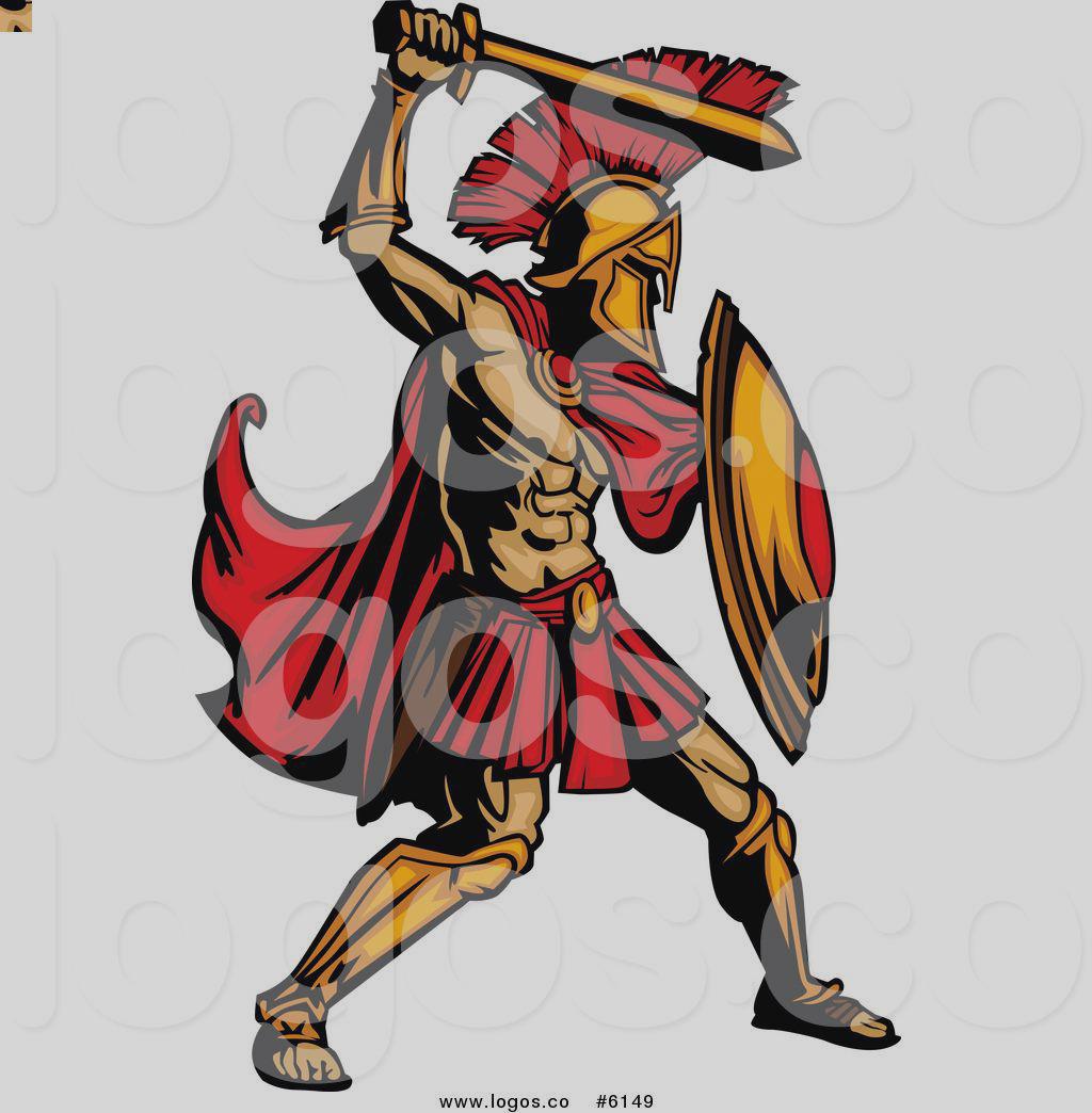 1024x1044 Spartan Warrior Clipart