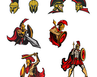 340x270 Spartan Clipart Etsy