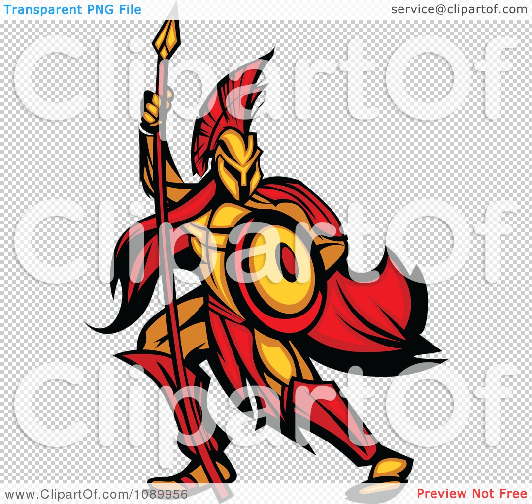 1080x1024 Clipart Spartan Warrior Armed With A Spear And Shield