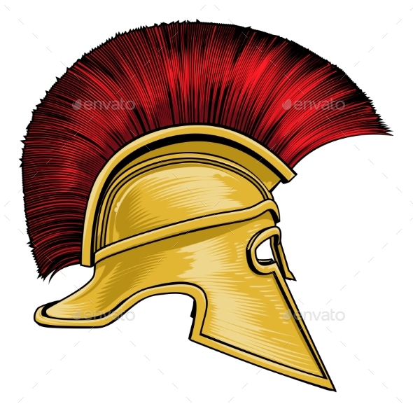 590x587 Spartan Ancient Greek Gladiator Warrior Helmet By Krisdog