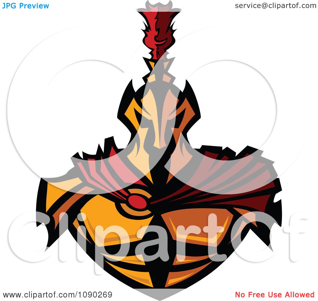 1080x1024 Clipart Gold Spartan Warrior With A Red Cape
