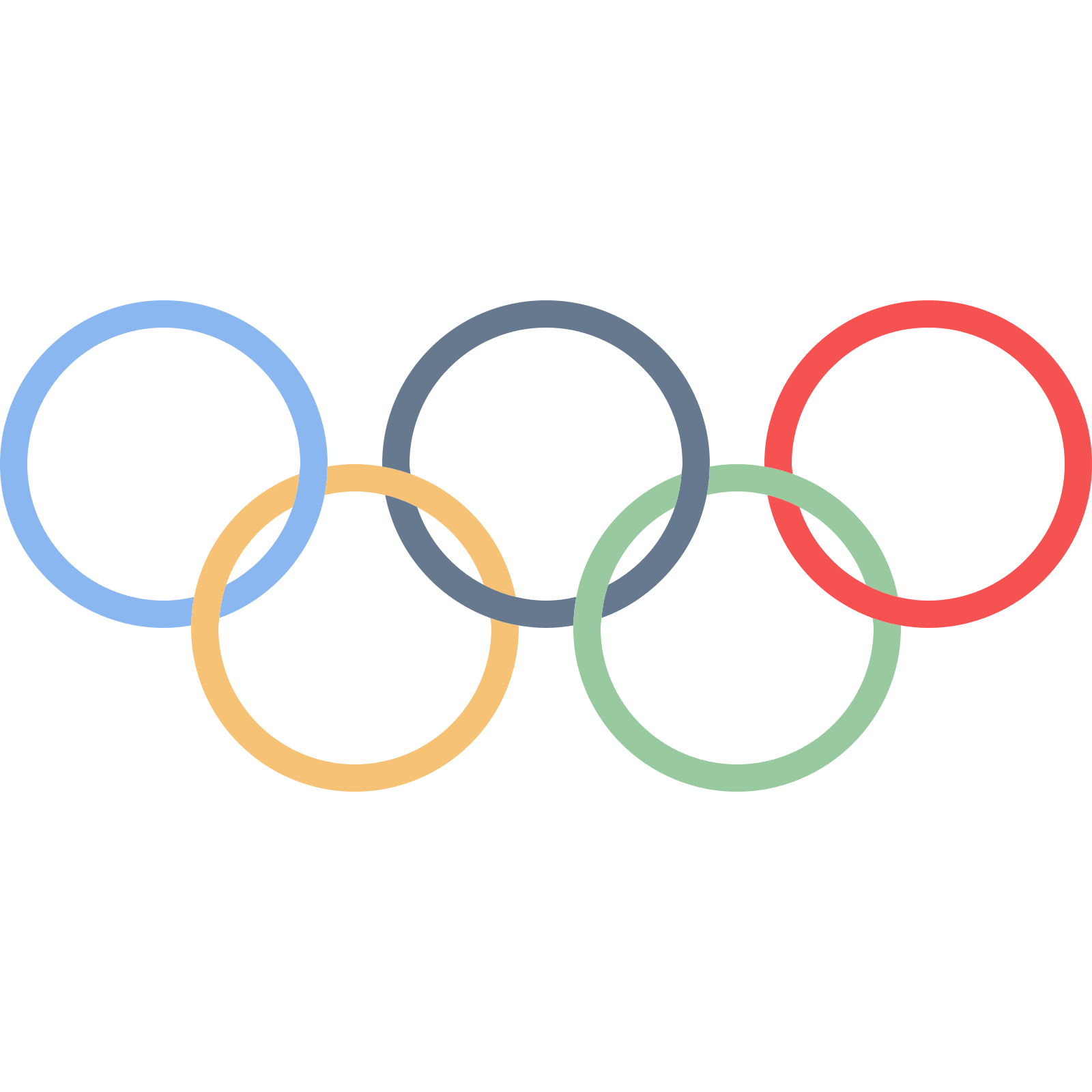 1600x1600 Olympic Rings Clip Art
