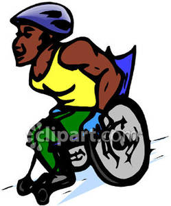 249x300 Wheelchair Special Olympics Clipart
