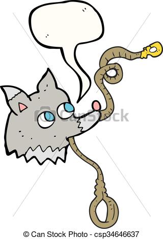 320x470 Freehand Drawn Speech Bubble Cartoon Dog With Leash Vectors