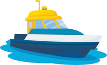 210x129 Boat On Water Clipart