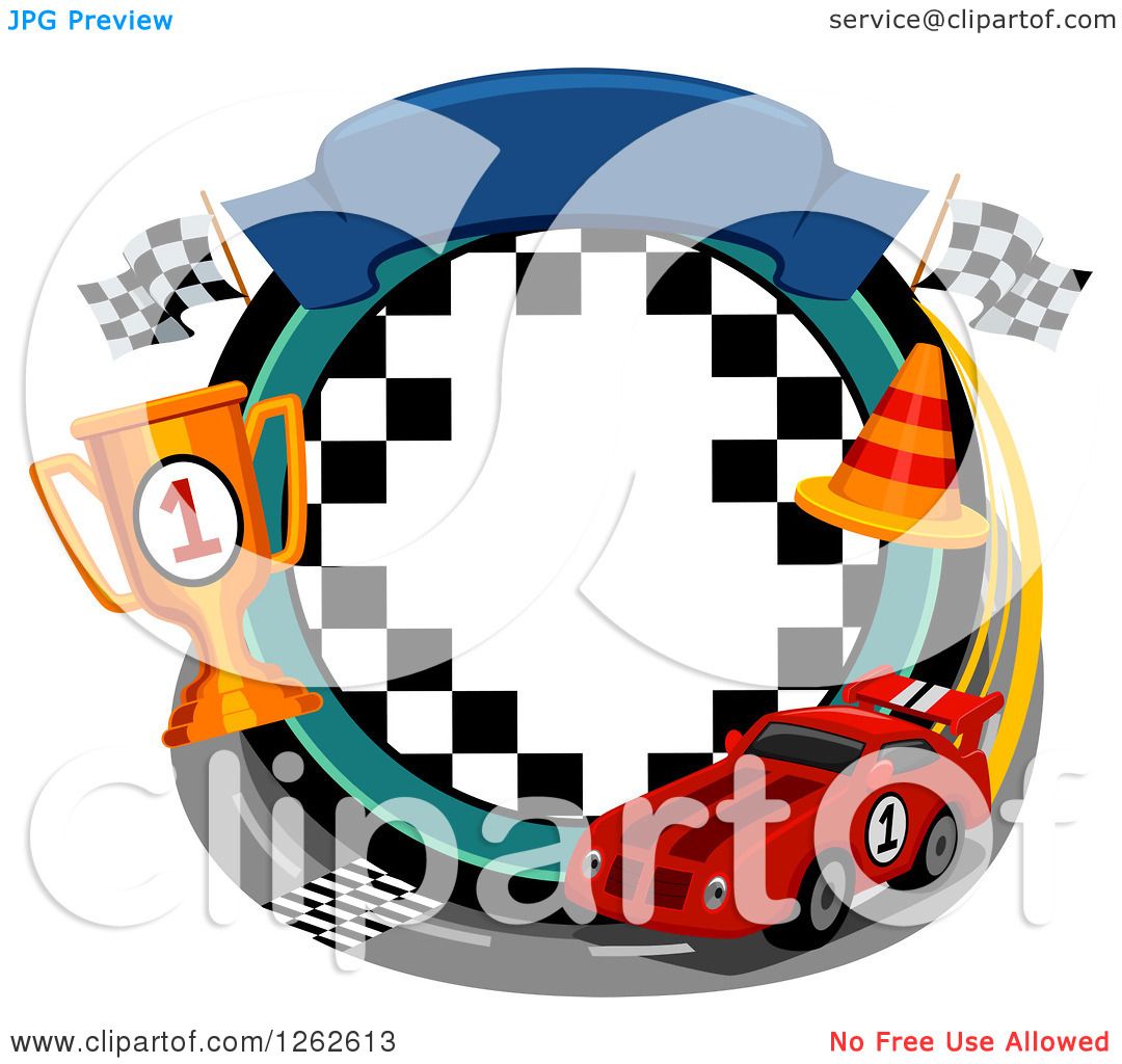 1080x1024 Clipart Of A Car Racing Frame