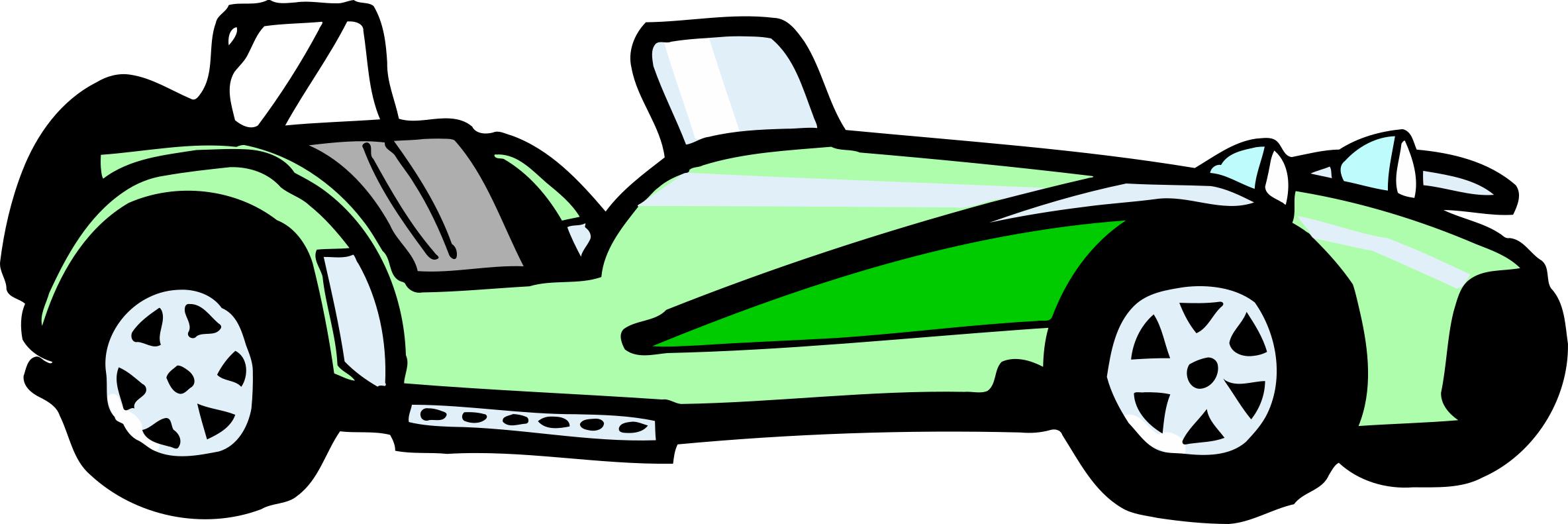 2368x791 Lotus Racer Clipart