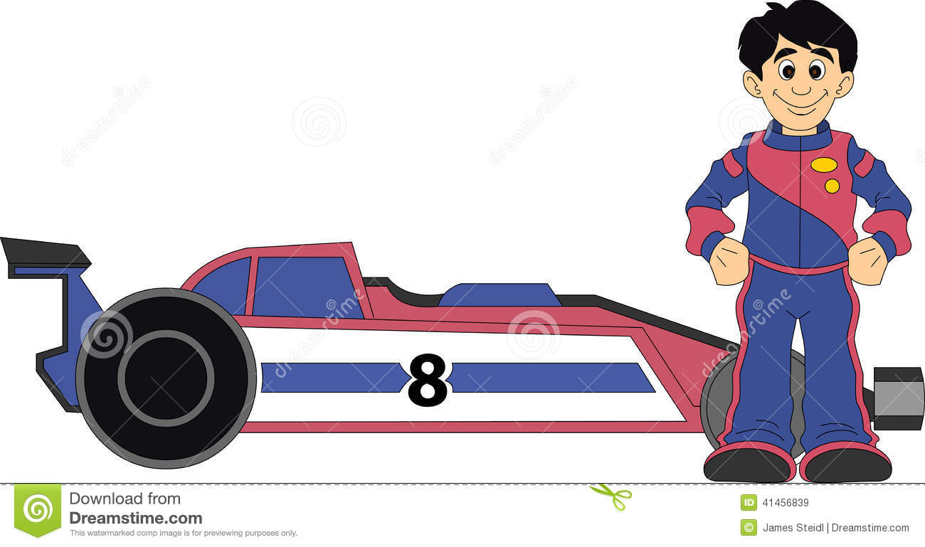 1300x769 Racing Driver Clipart