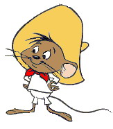 163x186 Speedy Gonzales Clip Art