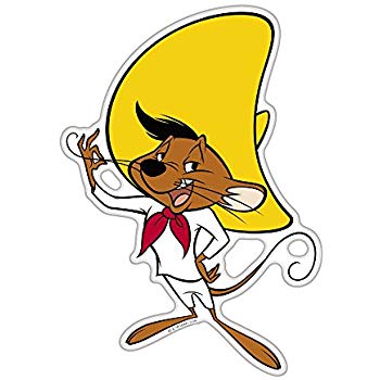 350x350 Fan Emblems Looney Tunes Speedy Gonzales Character Car