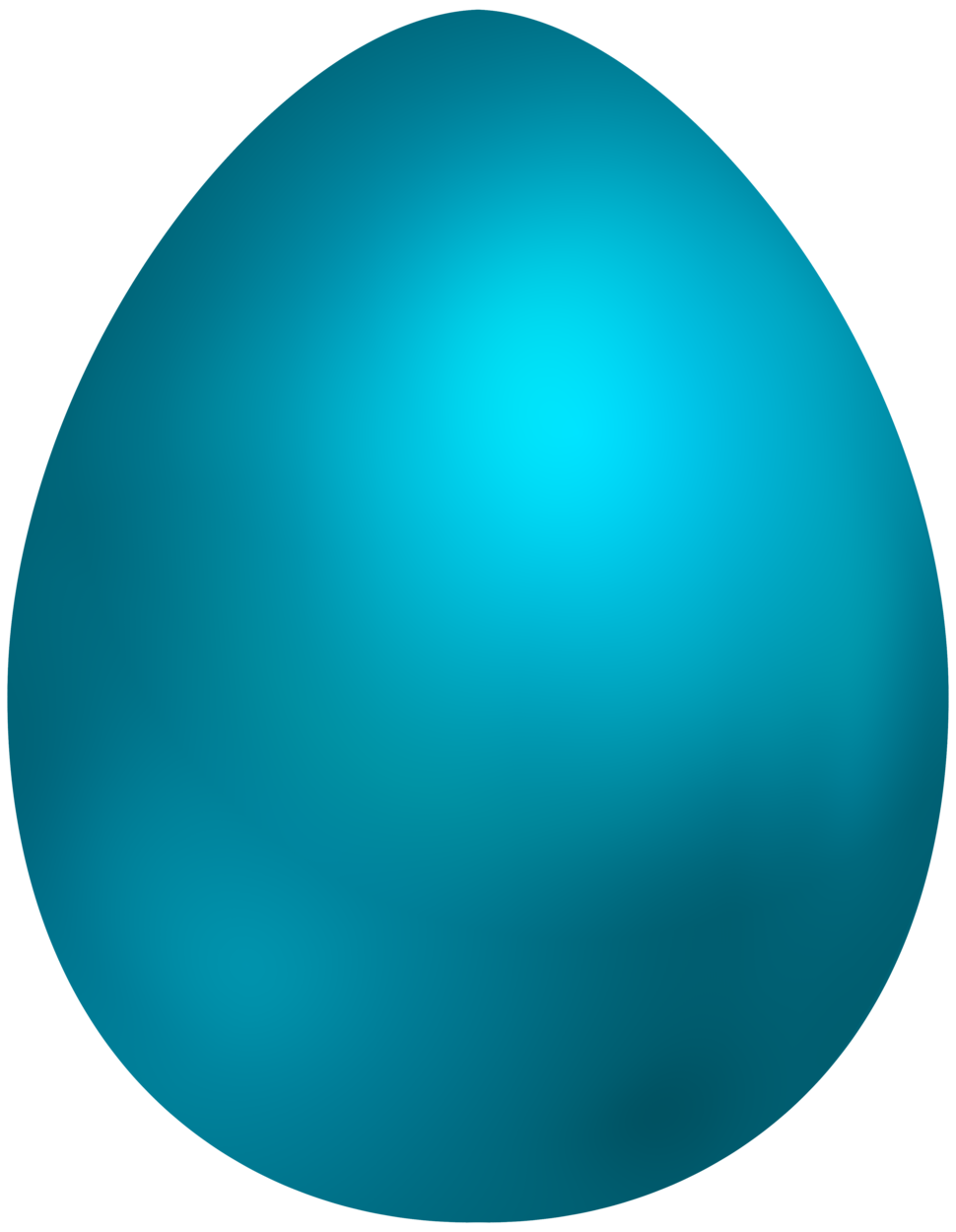 970x1250 Sky Blue Easter Egg Png Clip Art